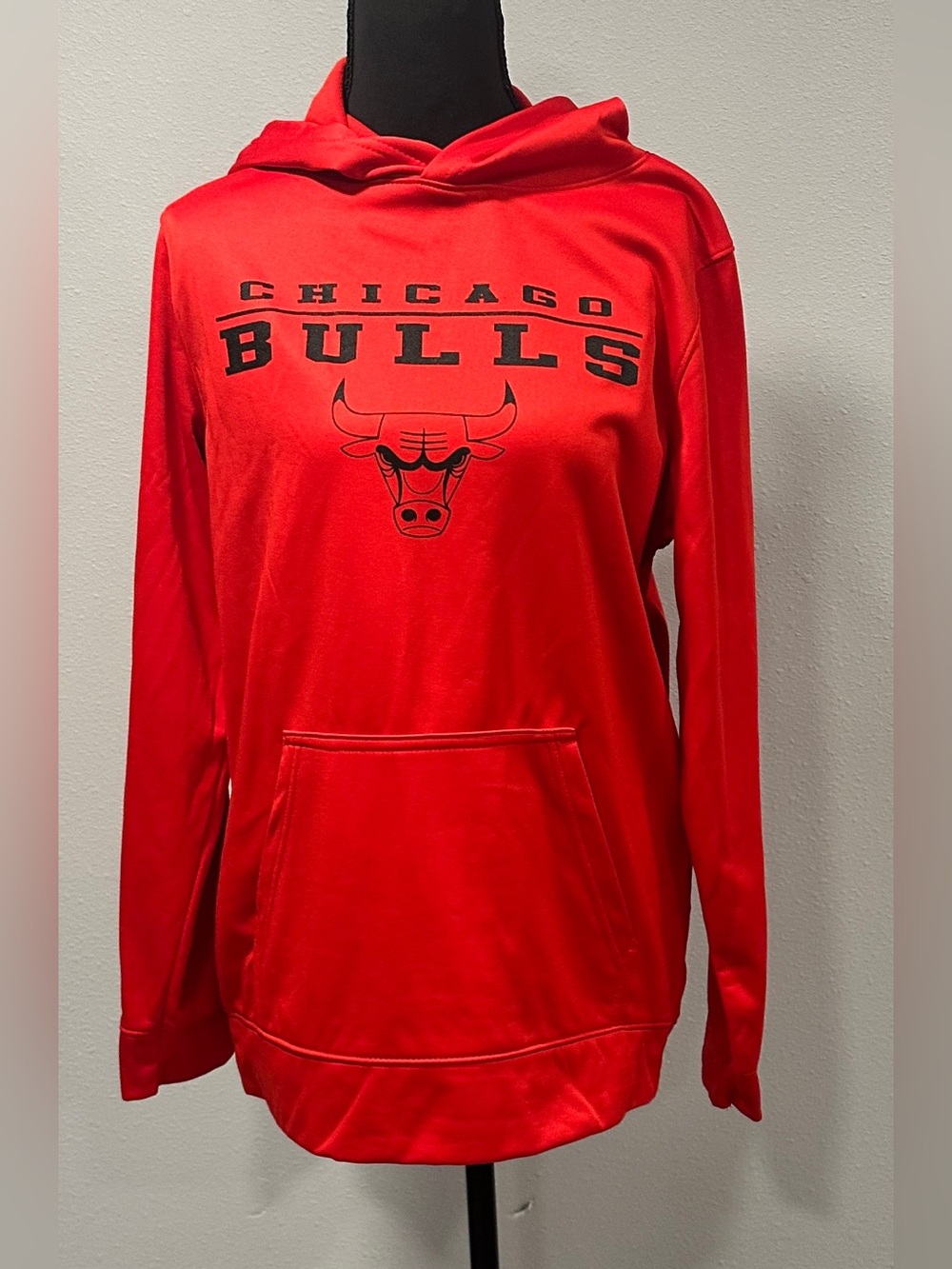 NBA Chicago Bulls Red Pullover Crewneck Hoodie